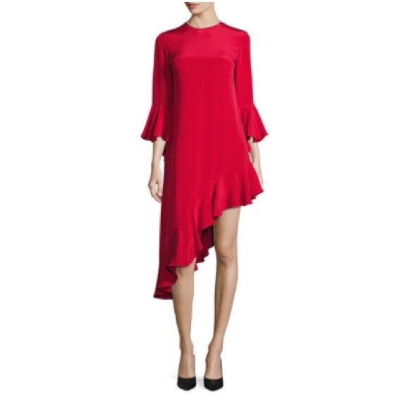 ALEXIS Hazel Asymmetric Red Dress, Size XS - NWT! - Picture 1 of 8